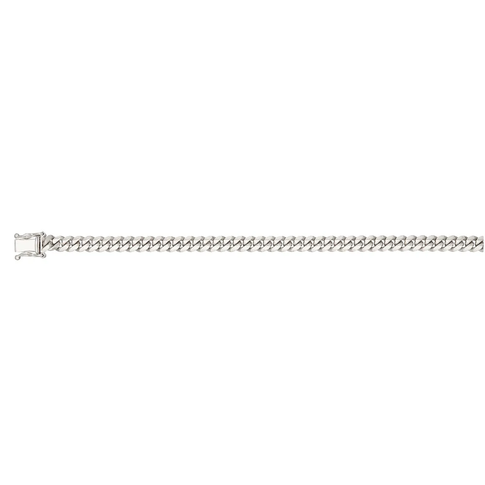 14k Gold 5.0mm Solid Miami Cuban Link Chain, 22"