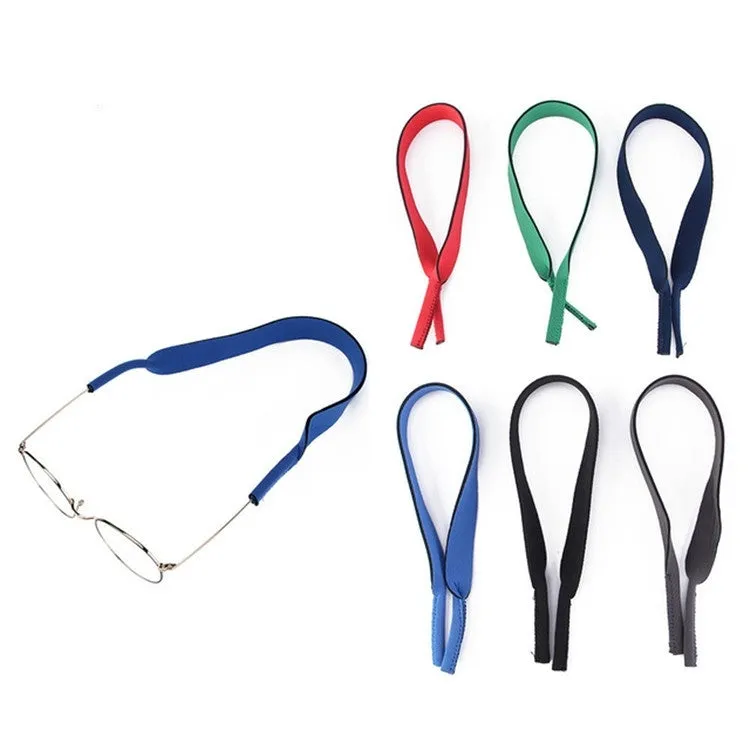 2 PCS Neoprene Diving Swimming Glasses Band Sunglasses Sponge Rope(Gray)