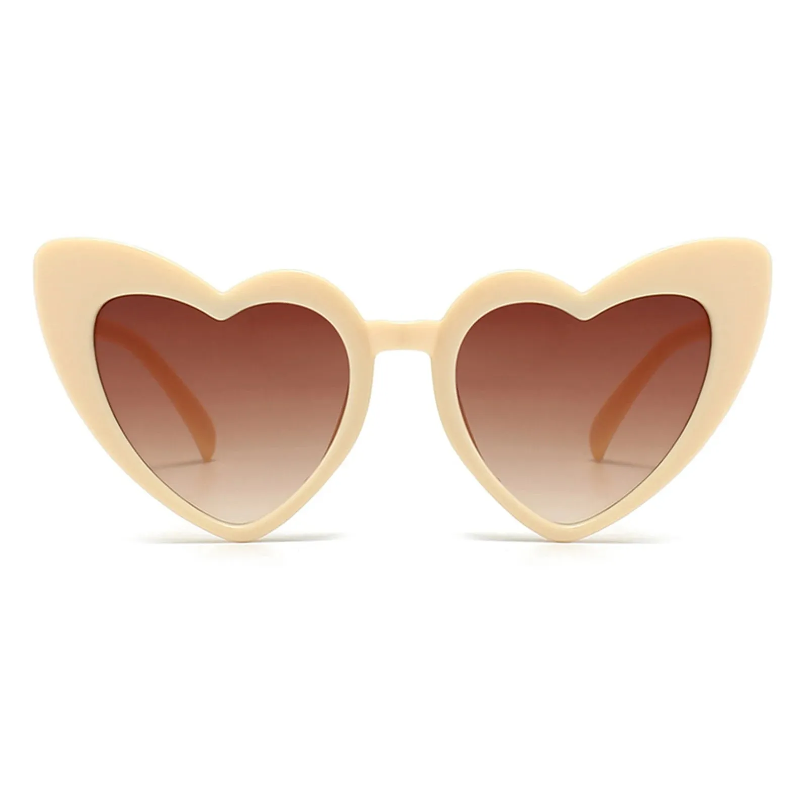 2023-01-05 Lioraitiin Family Matching Sunglasses Lightweight Heart Sun Protection Glasses for Adults Toddler Outdoor Beach