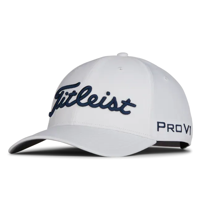 2023 Titleist Tour Performance Staff Cap / White/Navy