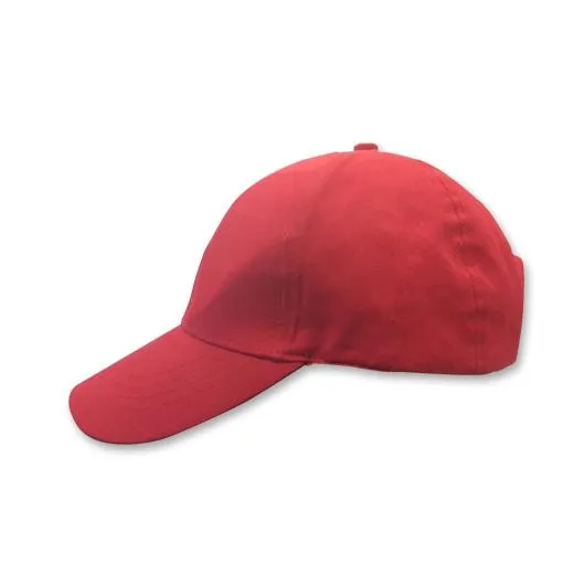 6-Panel Cotton Baseball Cap with velcro