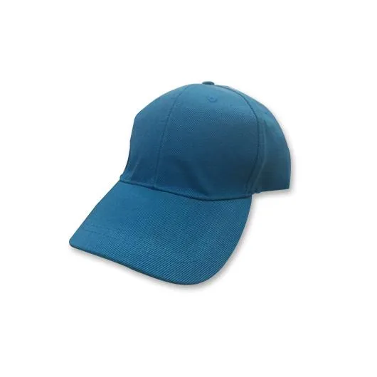 6-Panel Cotton Baseball Cap with velcro
