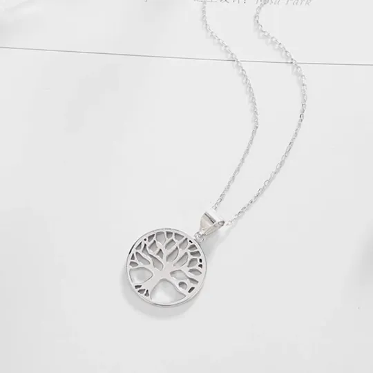 925 Sterling Silver Tree of Life Necklace