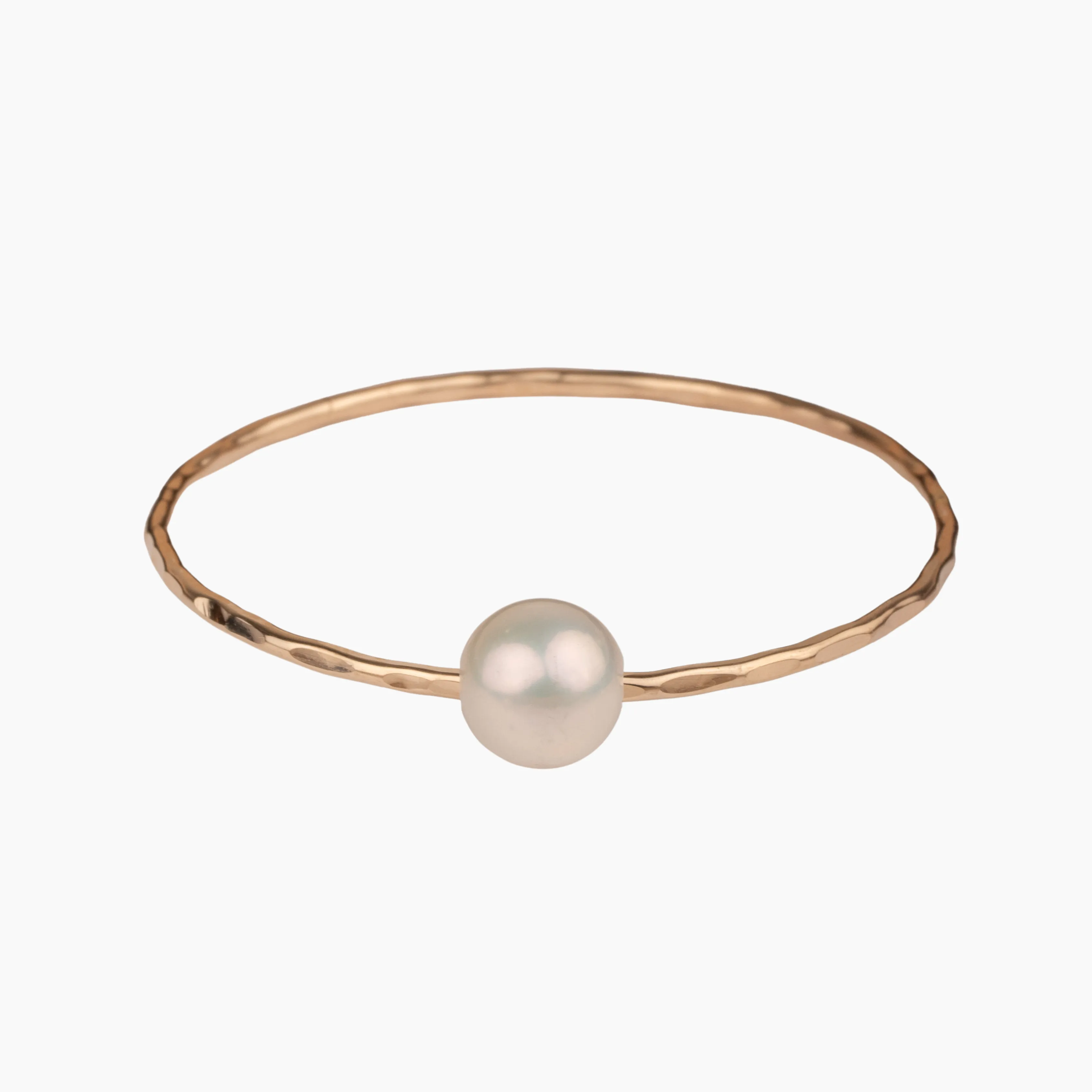 AAA White Pearl Bangle