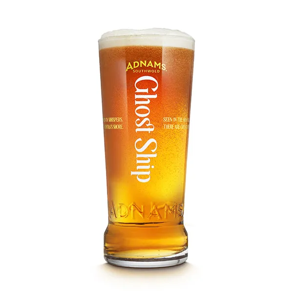 Adnams Ghost Ship Pint Glass, box of 6