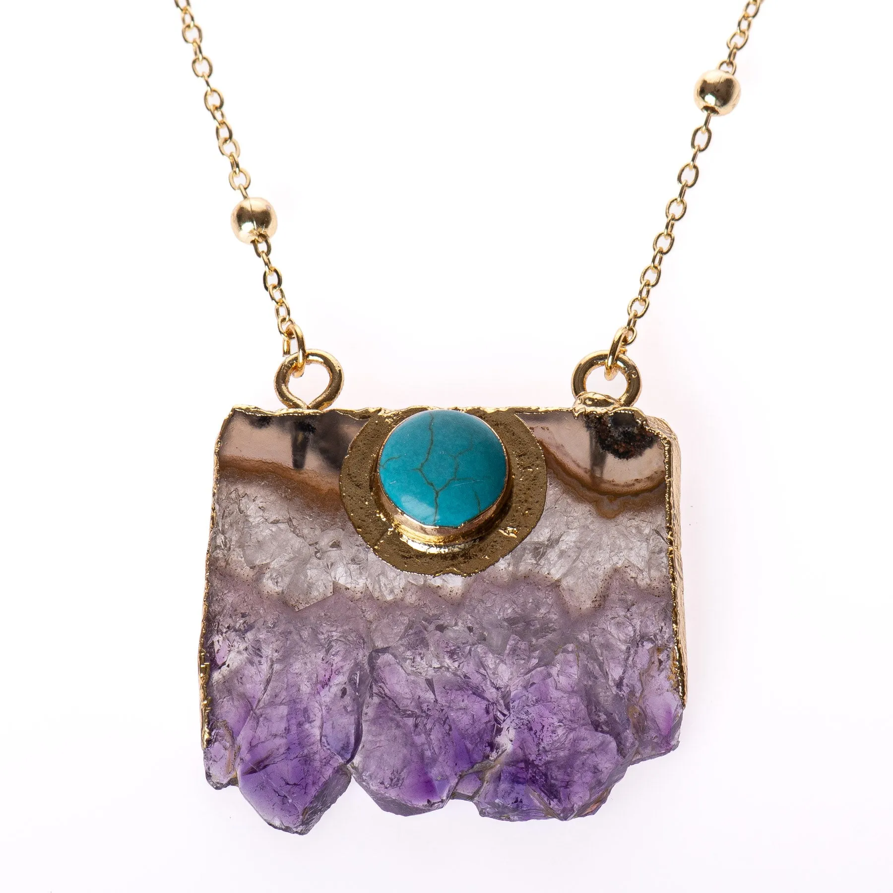 Amethyst Eye Necklace
