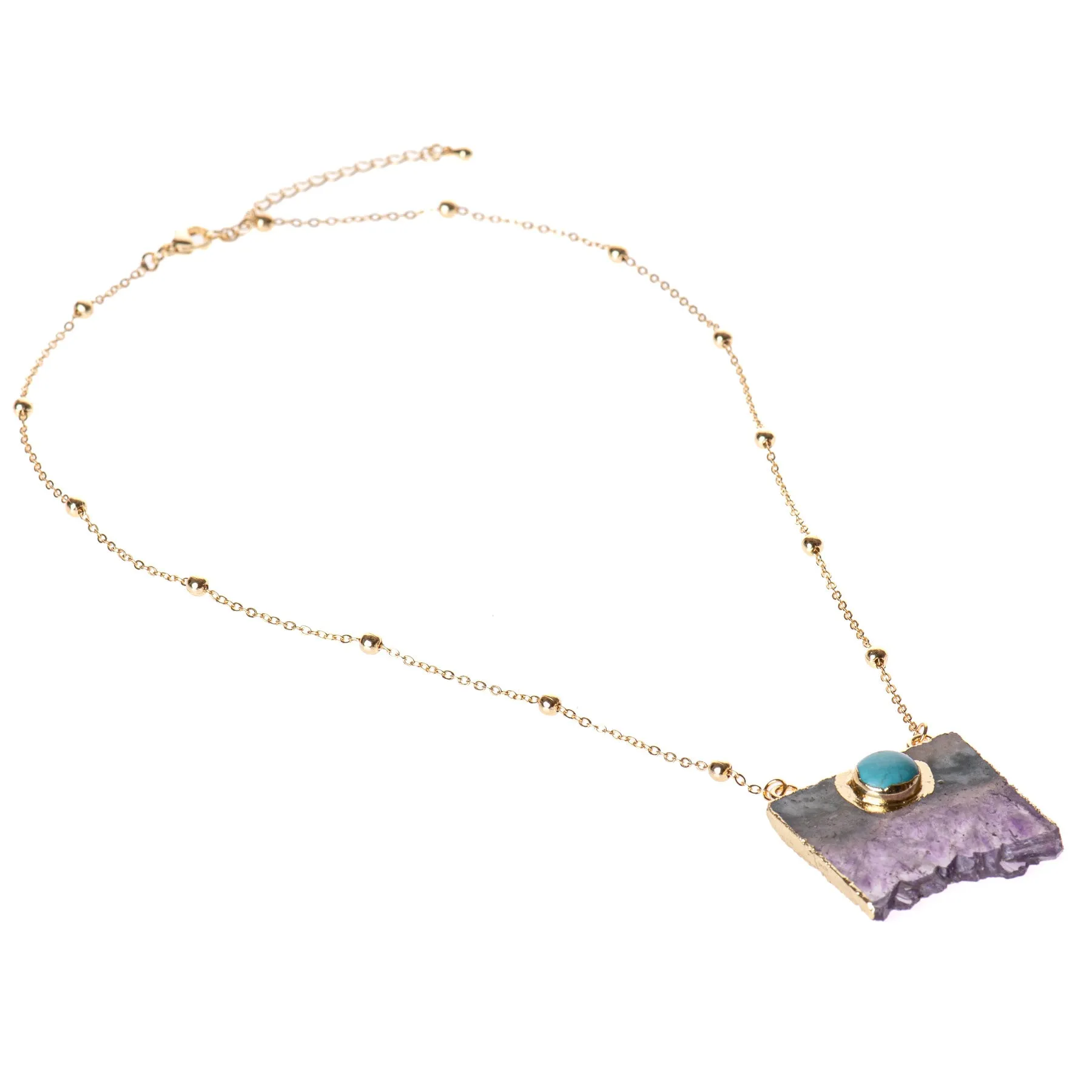 Amethyst Eye Necklace