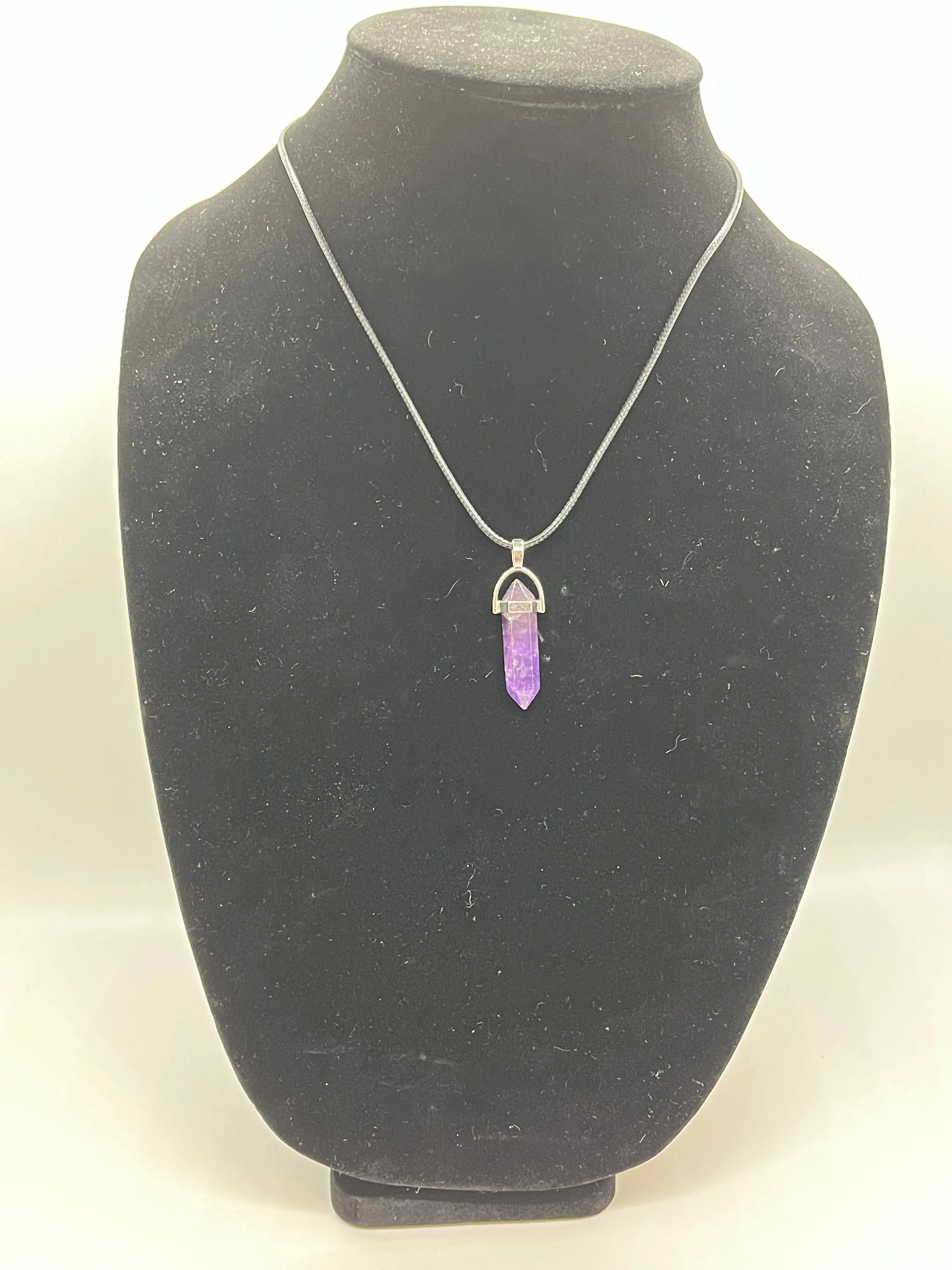 Amethyst Pendant Necklace