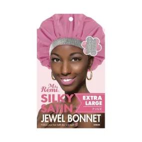 ANNIE Silky Satin Jewel Bonnet X Large [Assorted Color] #03608