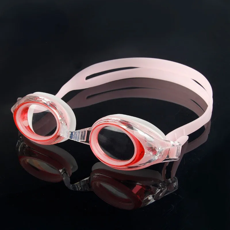 Anti-Fog Waterproof HD Large Frame Swimming Glasses Equipment Unisex Myopia Glasses