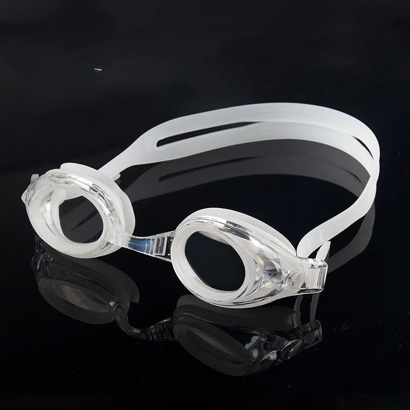 Anti-Fog Waterproof HD Large Frame Swimming Glasses Equipment Unisex Myopia Glasses