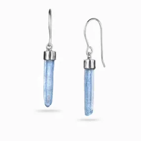 Aqua Aura Drop Earrings