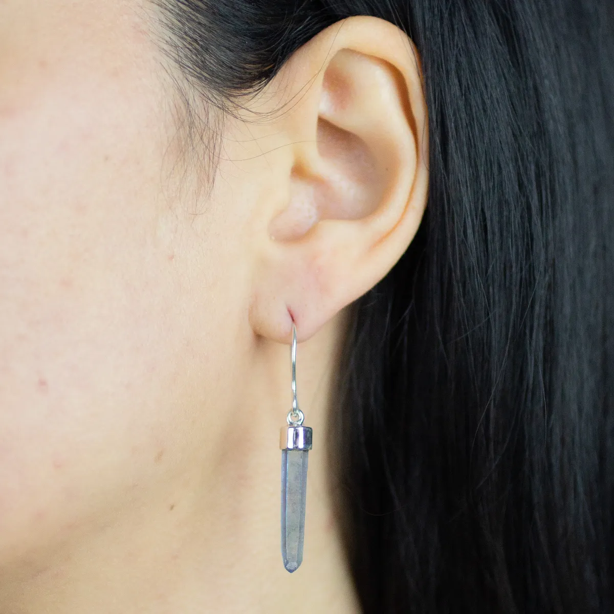 Aqua Aura Drop Earrings
