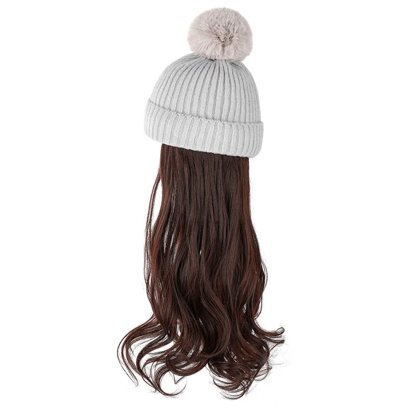 Autumn And Winter New Removable Fashion Woolen Hat