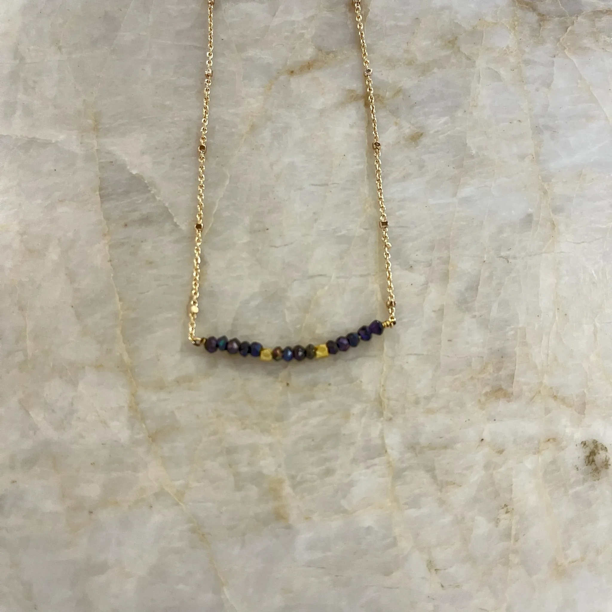Bar Bead Necklace