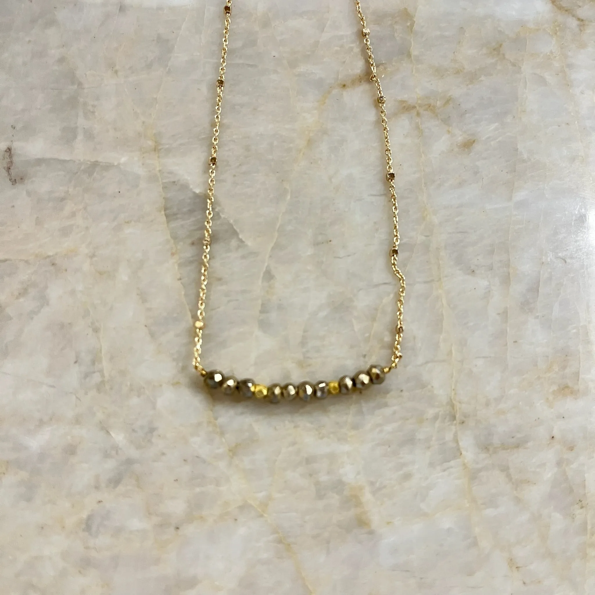 Bar Bead Necklace