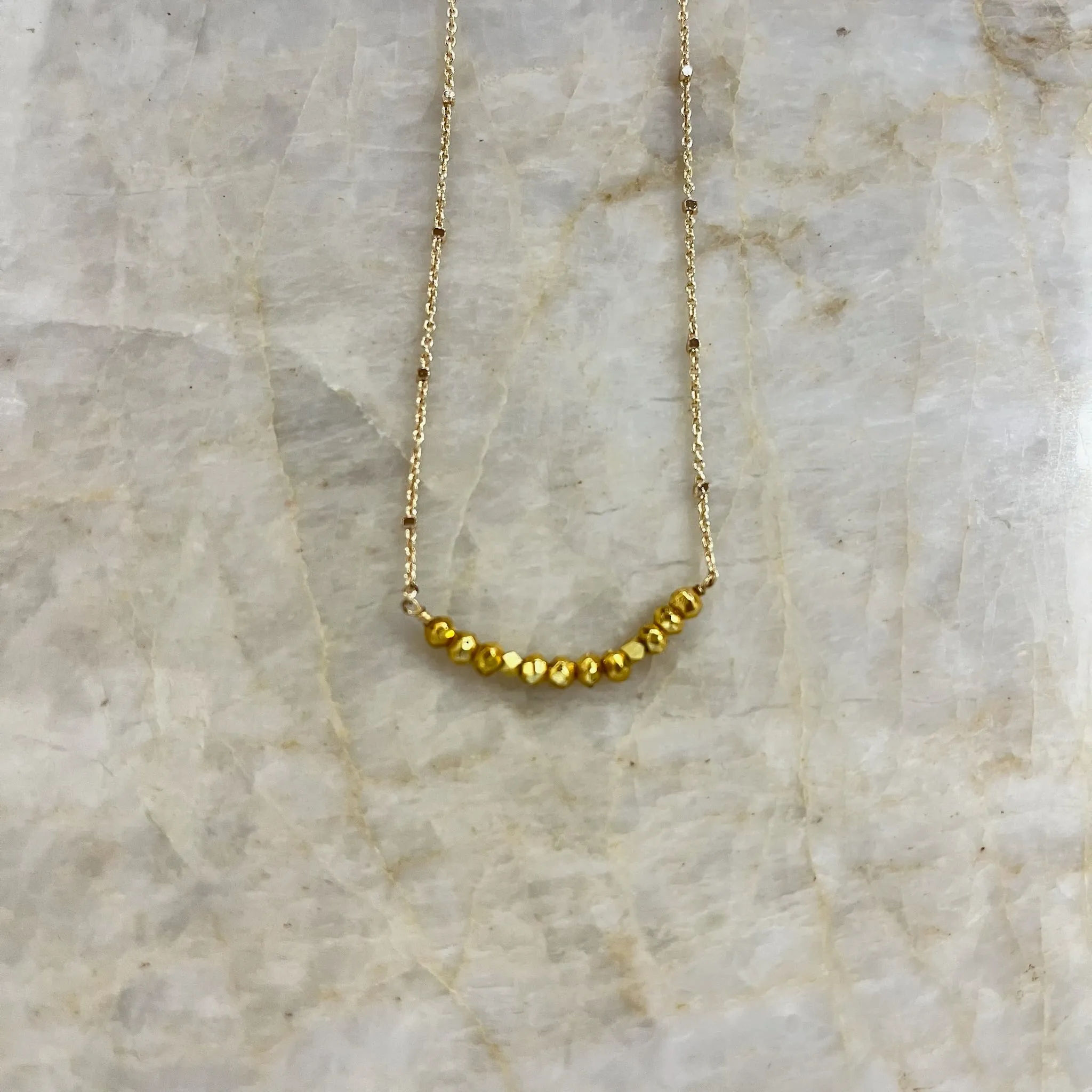 Bar Bead Necklace