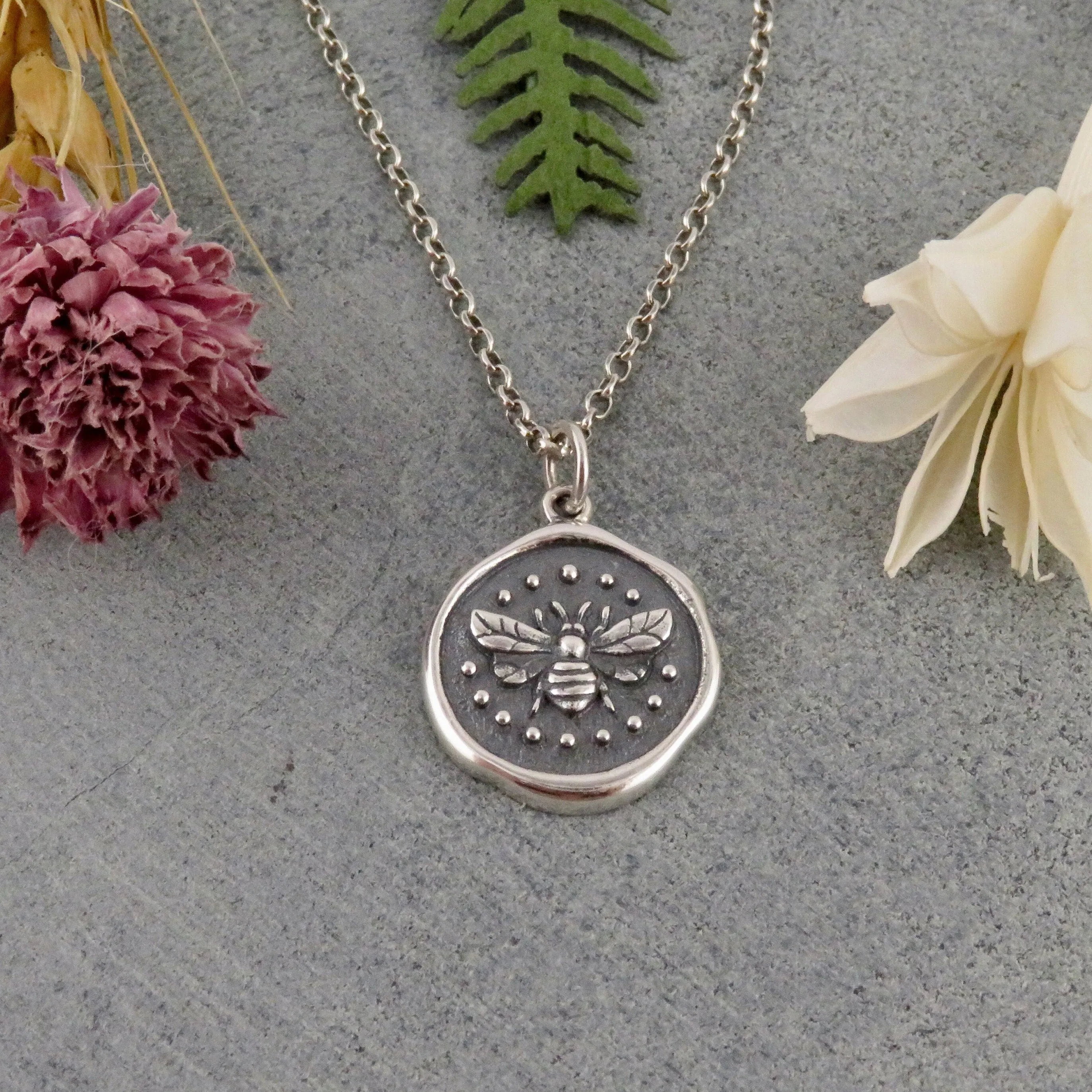 Bee Wax Seal Necklace