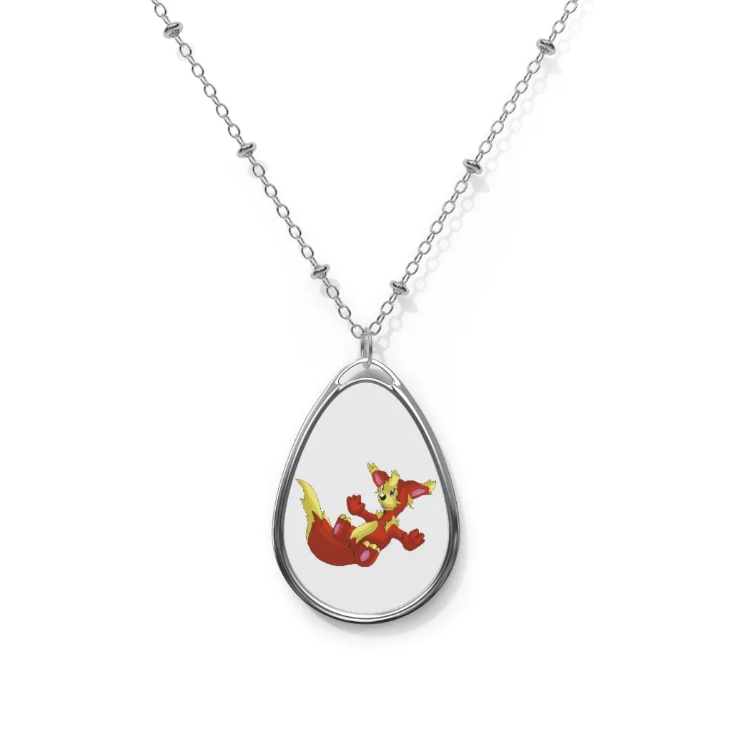 Blazeon Oval Necklace