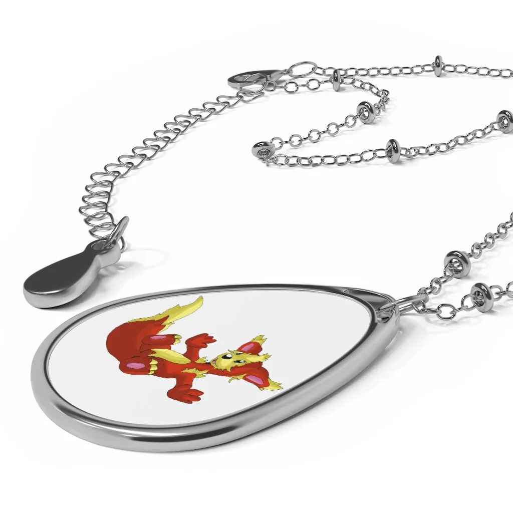 Blazeon Oval Necklace