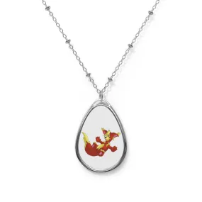 Blazeon Oval Necklace