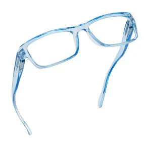 Blue-Light-Blocking-Reading-Glasses-Light-Blue-3-50-Magnification Anti Glare