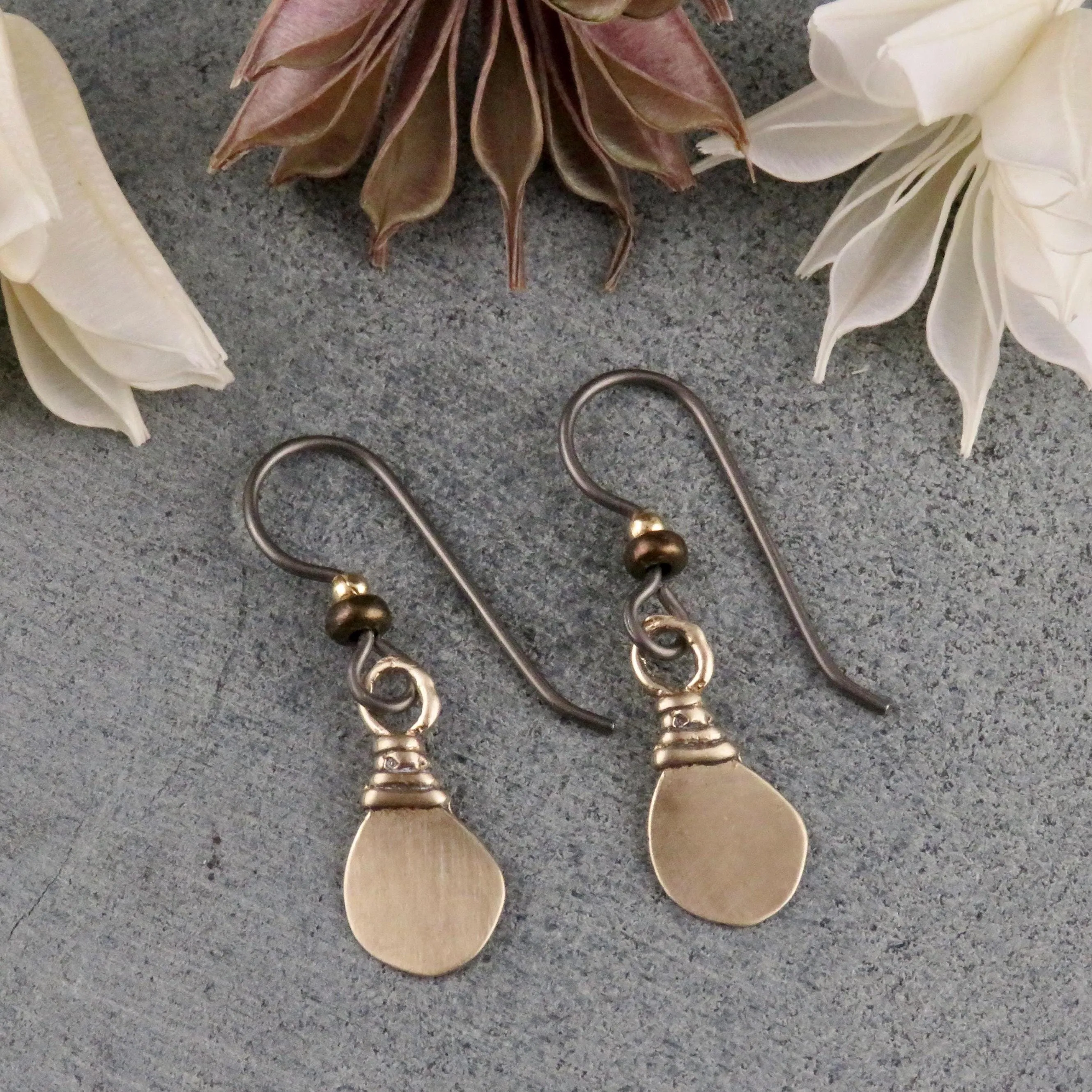 Bronze Native Drop Earrings