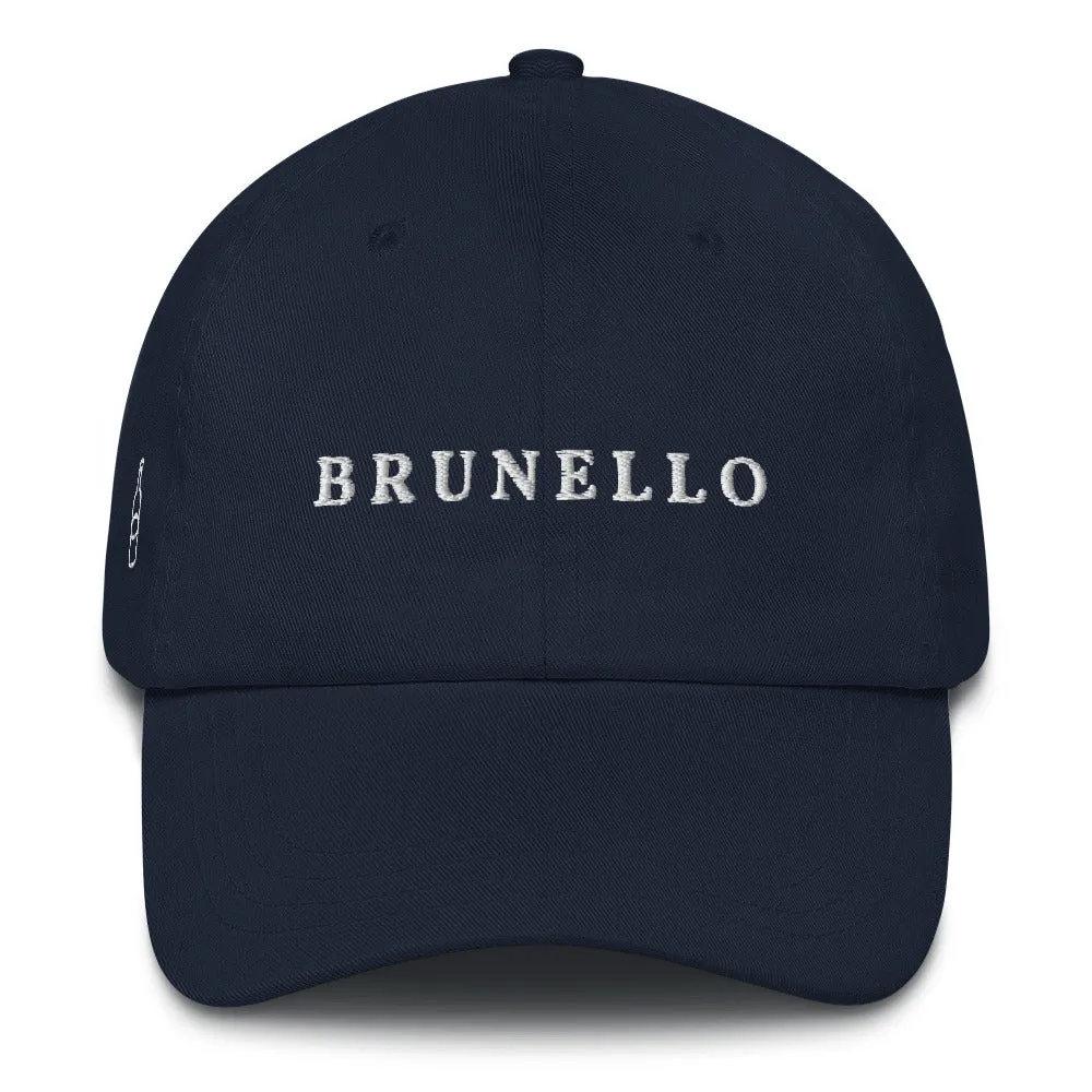 Brunello Cap White Font