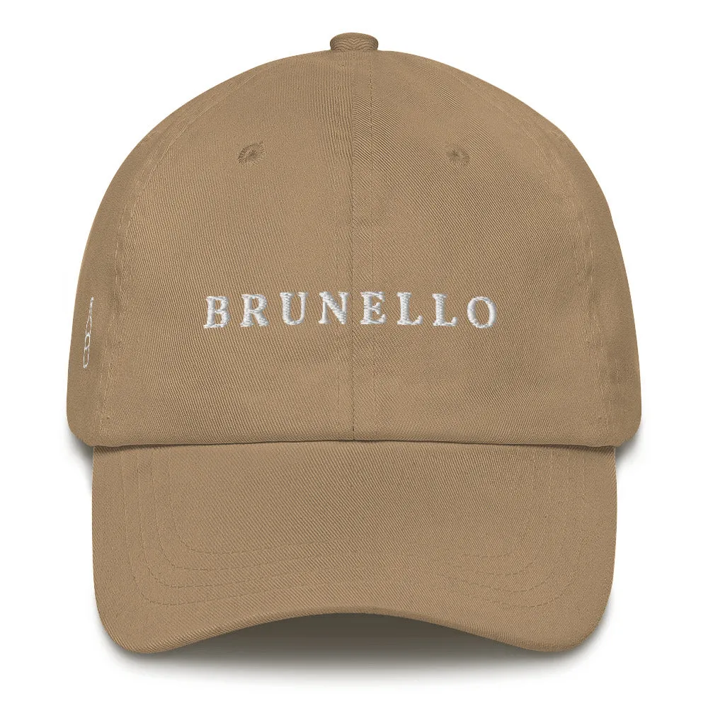 Brunello Cap White Font