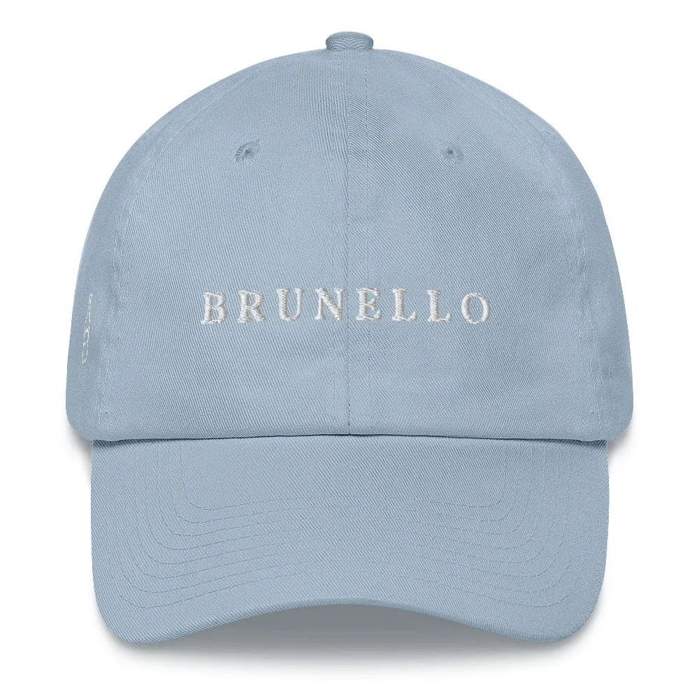 Brunello Cap White Font