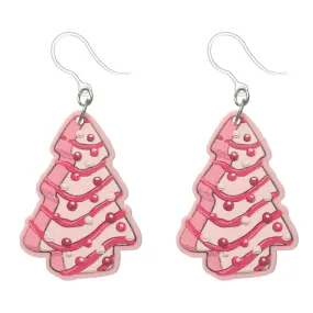 Candy Tree Cake Dangles Hypoallergenic Earrings for Sensitive Ears Made with Plastic Posts
