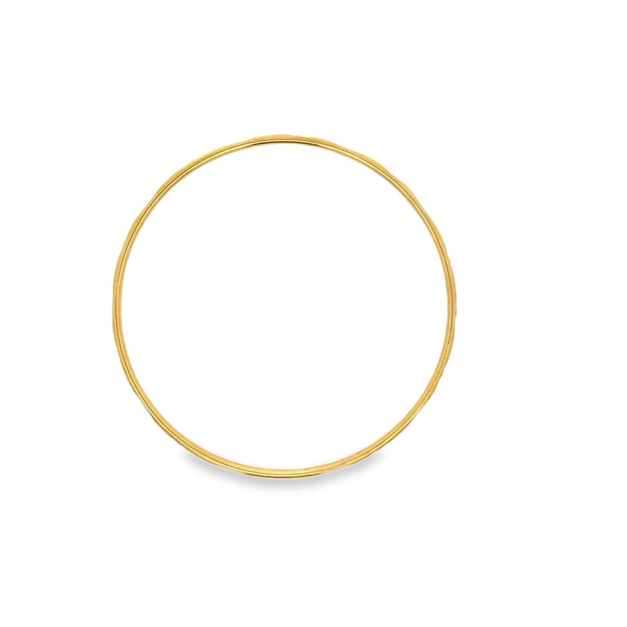 Carved Slim Wrist Cuff Bangle Bracelet (B4)