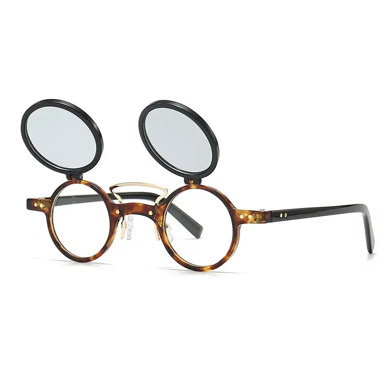 CCspace Unisex Full Rim Small Round Tr 90 Reading Glasses R57037