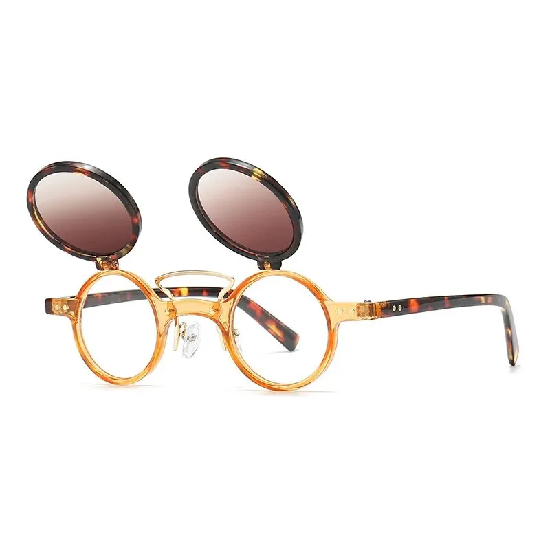 CCspace Unisex Full Rim Small Round Tr 90 Reading Glasses R57037