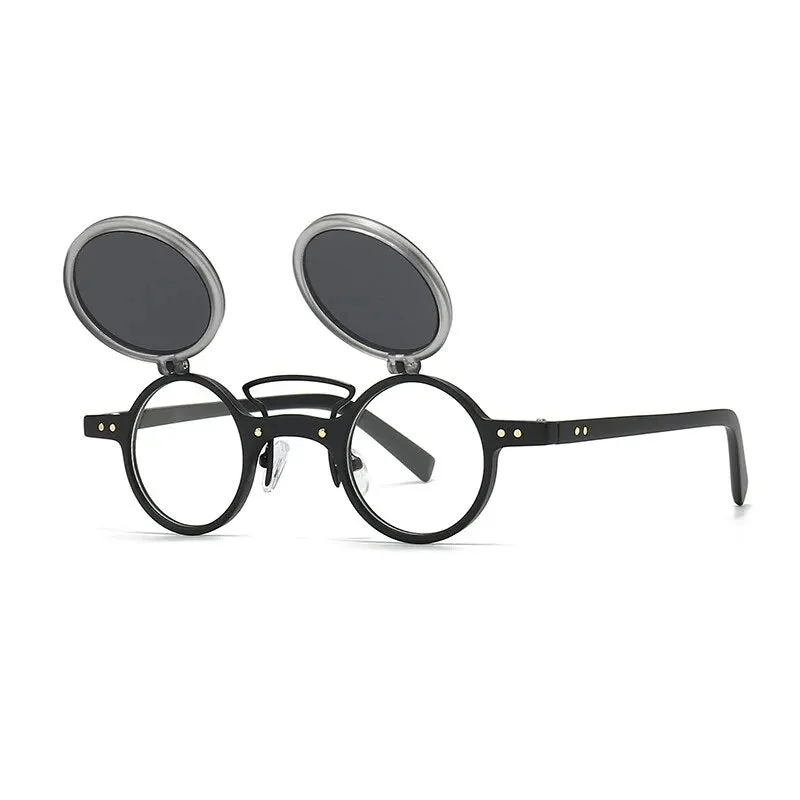 CCspace Unisex Full Rim Small Round Tr 90 Reading Glasses R57037