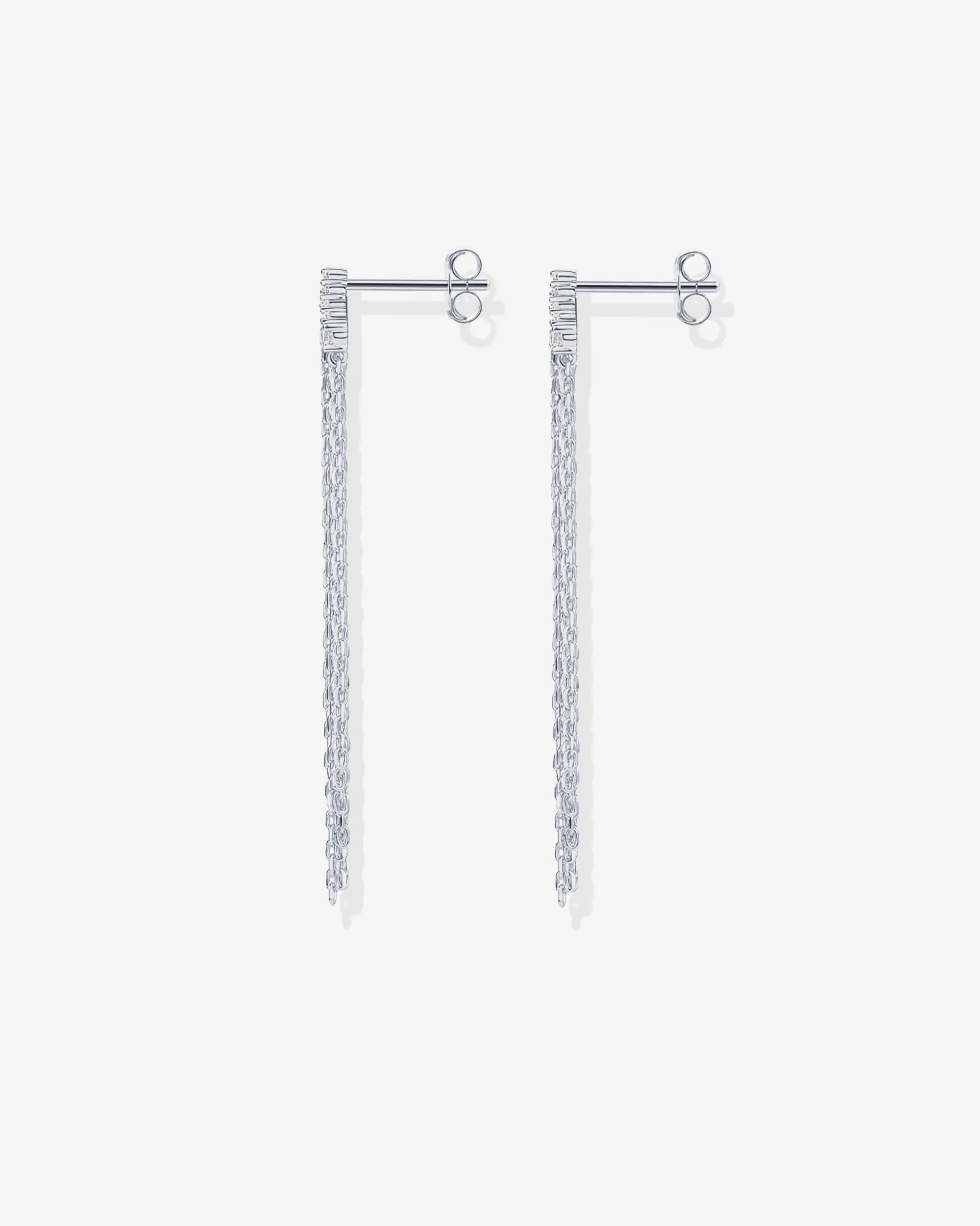 Chain Crawler Dangle Earrings