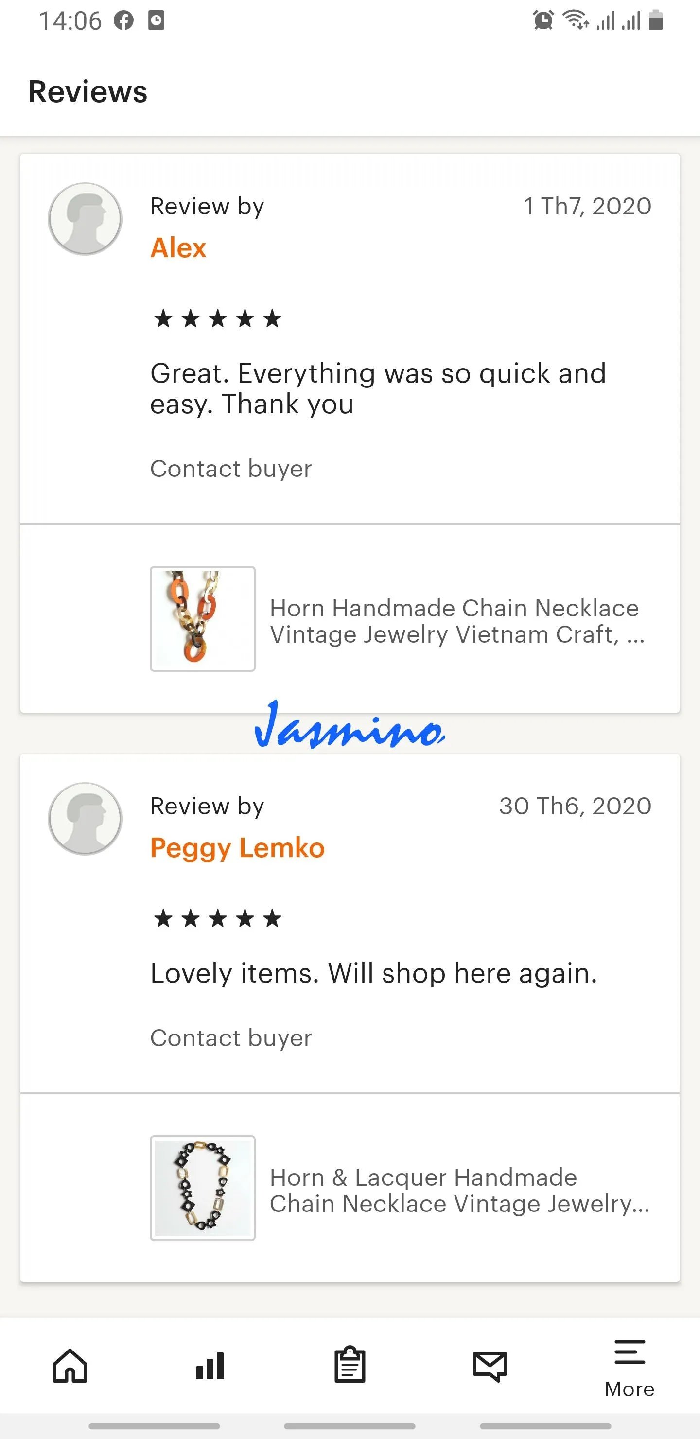 Charming Buffalo Horn Necklace J17369, Made by Natural Material