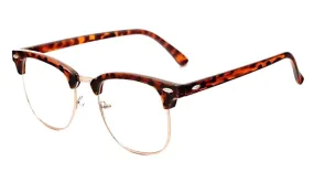 Classy Men Clear Tortoise Glasses