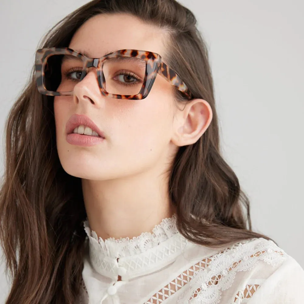 Cleo Tortoise Shell Reading Glasses