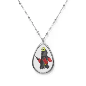 Cloudyking Oval Necklace