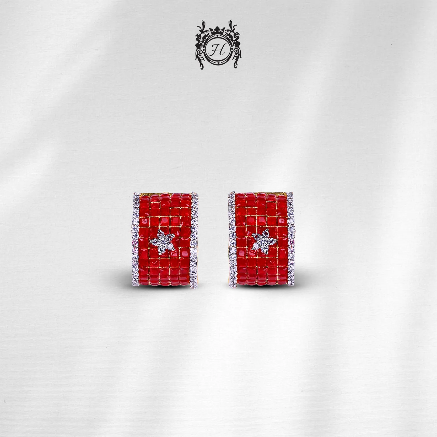 Curve Shaped Chetum Earrings
