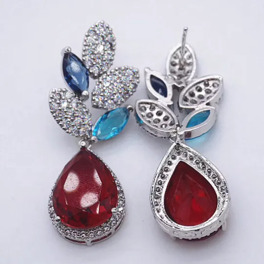 CZ Wedding Necklace Set