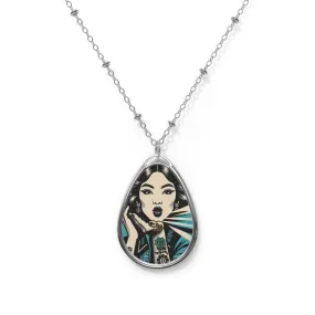 Dani Samson Oval Necklace