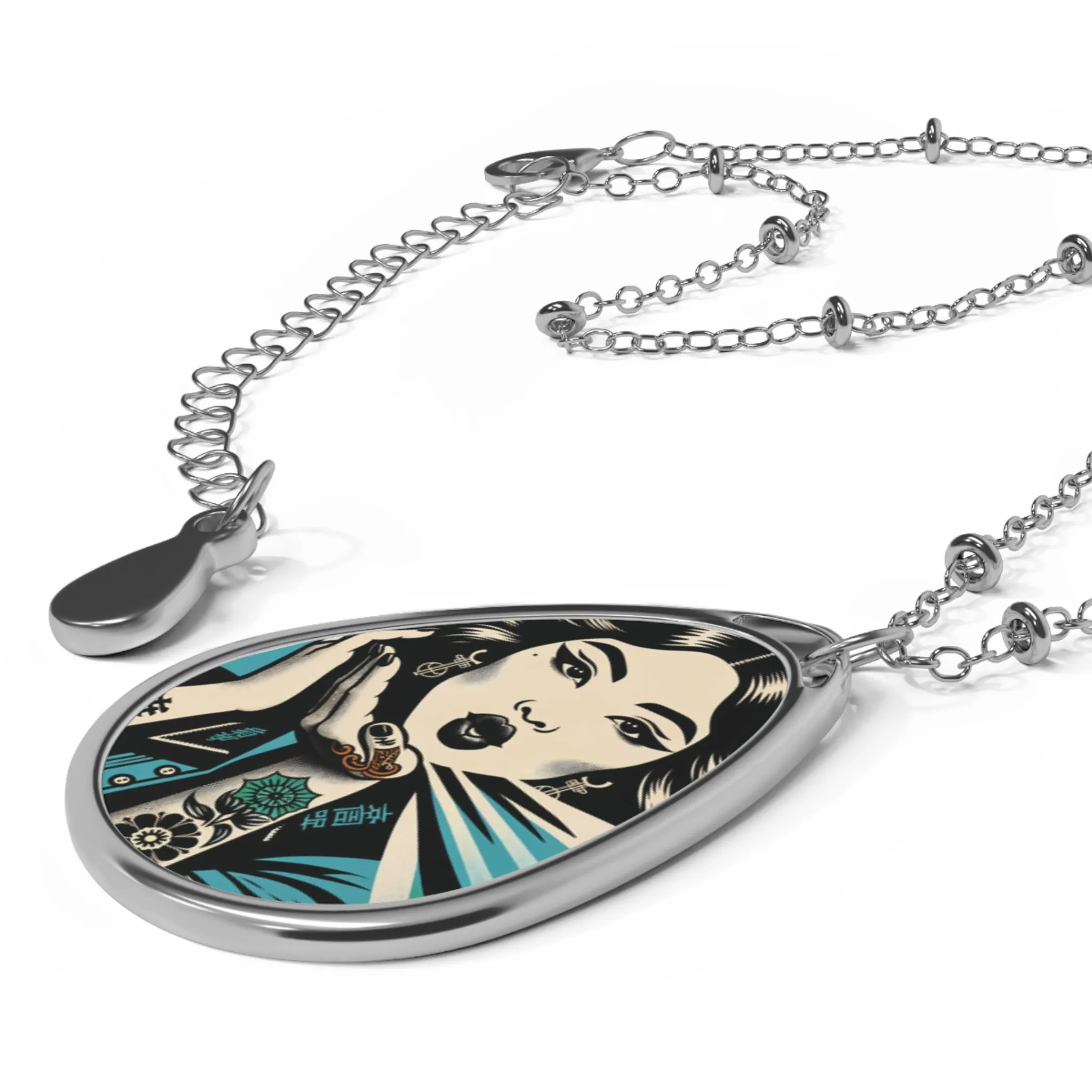 Dani Samson Oval Necklace