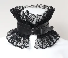 Dark Princess Vintage Exaggerated Lace Collar/Choker