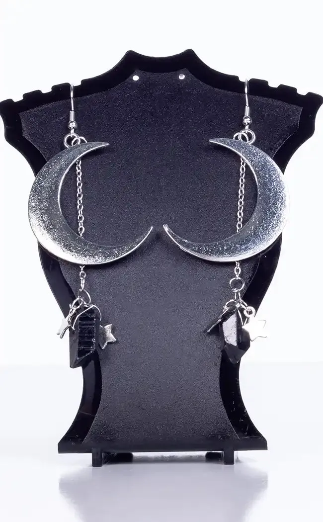 Dark Side of the Moon Earrings