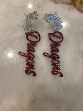 Dragons Glitter Dangles