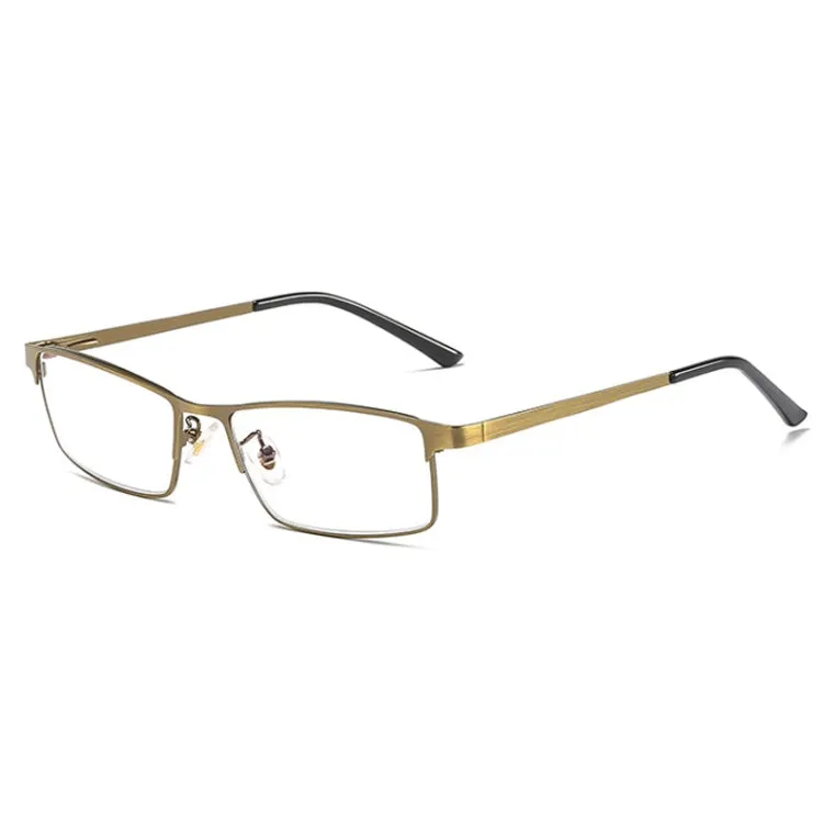 Dual-purpose Photochromic Presbyopic Glasses,  2.00D(Gold)