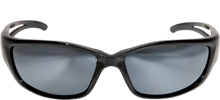 Edge Eyewear Kazbek SK-XL117  Black Frame Silver Mirror Lens Glasses