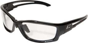 Edge Eyewear Kazbek XL SK-XL111 Black Frame with Gasket Clear Lens Glasses